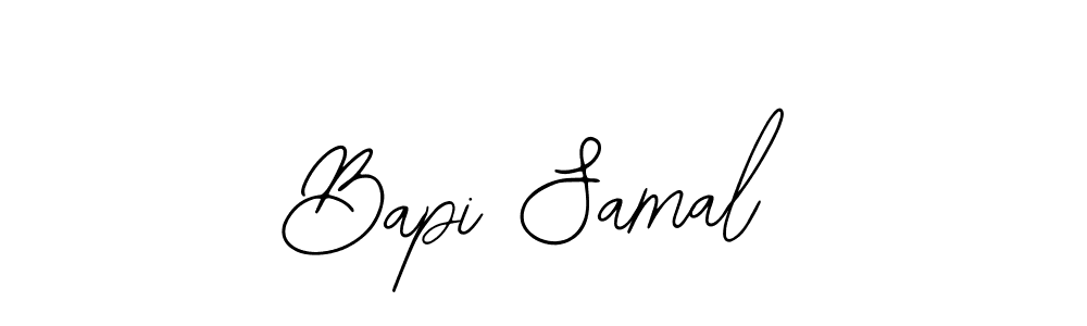 How to Draw Bapi Samal signature style? Bearetta-2O07w is a latest design signature styles for name Bapi Samal. Bapi Samal signature style 12 images and pictures png