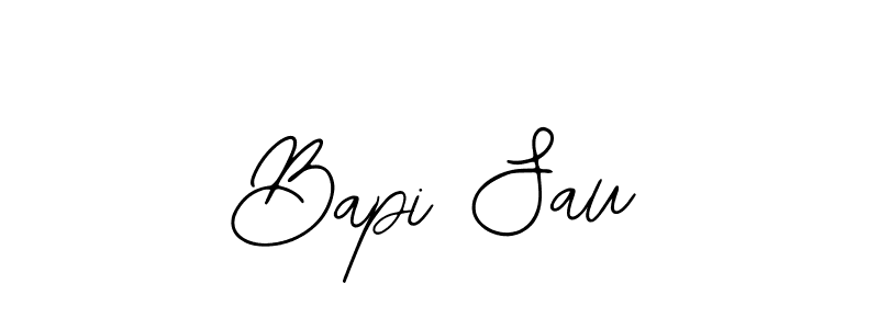 Also we have Bapi Sau name is the best signature style. Create professional handwritten signature collection using Bearetta-2O07w autograph style. Bapi Sau signature style 12 images and pictures png