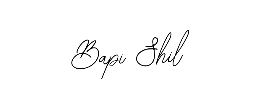 Make a beautiful signature design for name Bapi Shil. Use this online signature maker to create a handwritten signature for free. Bapi Shil signature style 12 images and pictures png