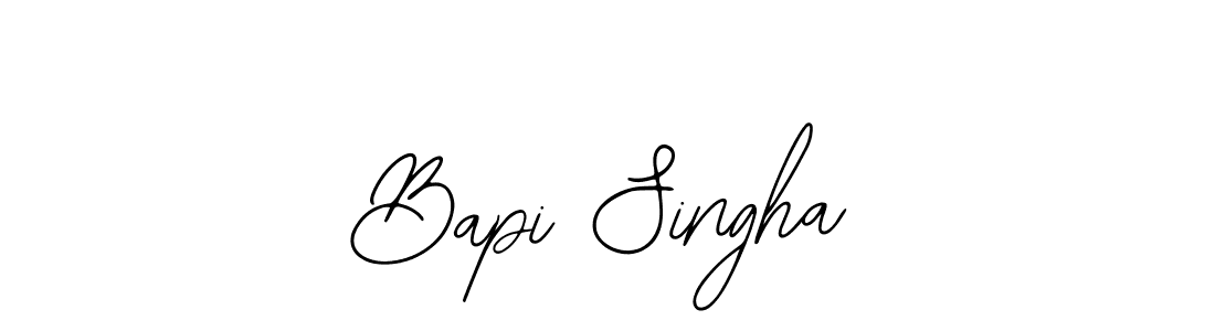 Also we have Bapi Singha name is the best signature style. Create professional handwritten signature collection using Bearetta-2O07w autograph style. Bapi Singha signature style 12 images and pictures png