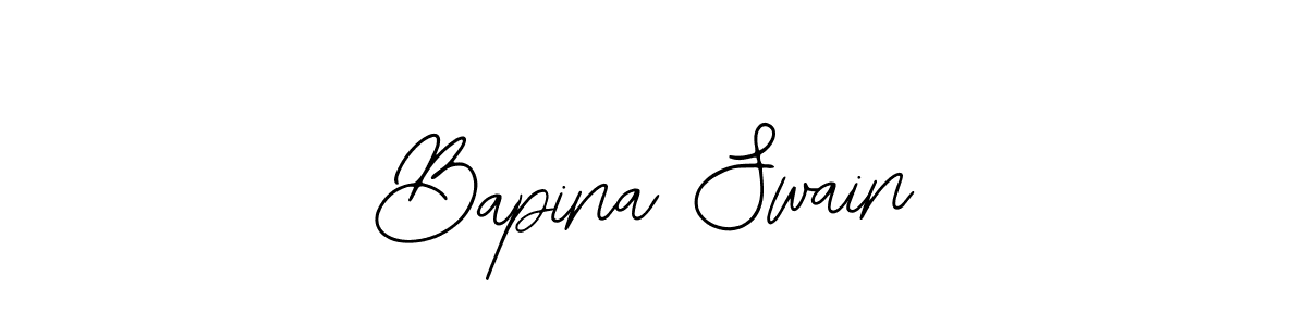 Similarly Bearetta-2O07w is the best handwritten signature design. Signature creator online .You can use it as an online autograph creator for name Bapina Swain. Bapina Swain signature style 12 images and pictures png