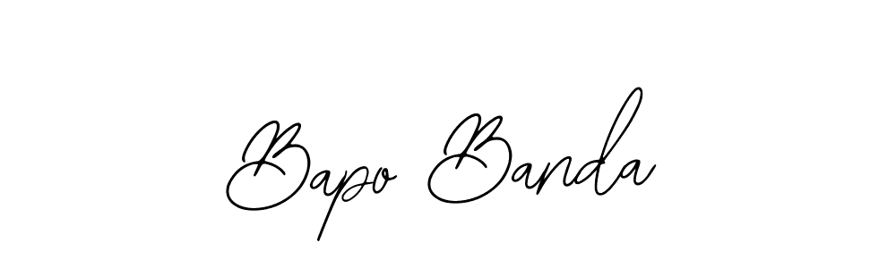 How to make Bapo Banda signature? Bearetta-2O07w is a professional autograph style. Create handwritten signature for Bapo Banda name. Bapo Banda signature style 12 images and pictures png