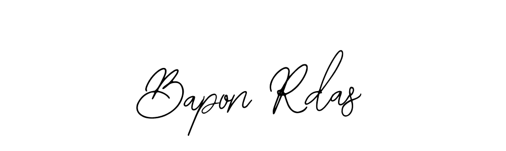 Make a beautiful signature design for name Bapon Rdas. With this signature (Bearetta-2O07w) style, you can create a handwritten signature for free. Bapon Rdas signature style 12 images and pictures png