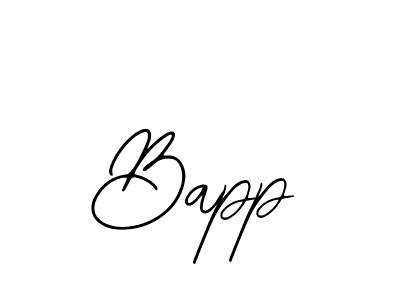 How to Draw Bapp signature style? Bearetta-2O07w is a latest design signature styles for name Bapp. Bapp signature style 12 images and pictures png