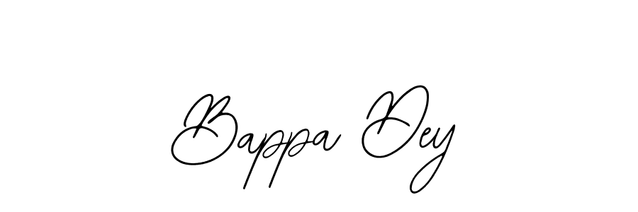 The best way (Bearetta-2O07w) to make a short signature is to pick only two or three words in your name. The name Bappa Dey include a total of six letters. For converting this name. Bappa Dey signature style 12 images and pictures png