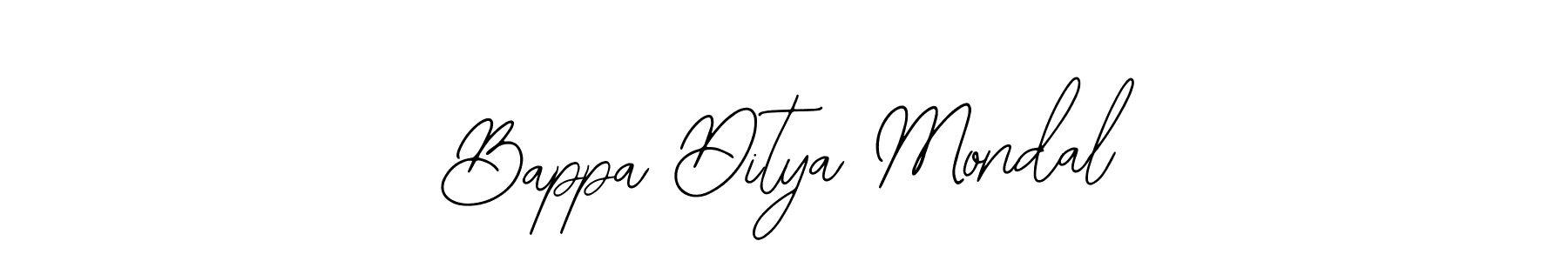Make a beautiful signature design for name Bappa Ditya Mondal. With this signature (Bearetta-2O07w) style, you can create a handwritten signature for free. Bappa Ditya Mondal signature style 12 images and pictures png