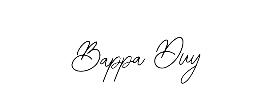 Create a beautiful signature design for name Bappa Duy. With this signature (Bearetta-2O07w) fonts, you can make a handwritten signature for free. Bappa Duy signature style 12 images and pictures png