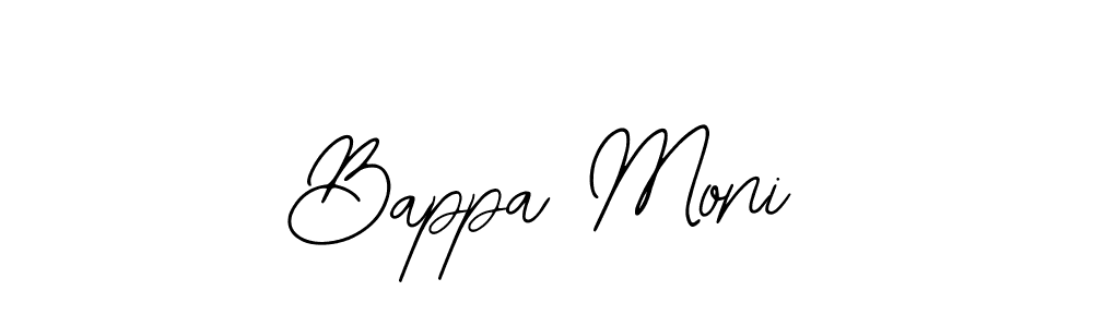 Bappa Moni stylish signature style. Best Handwritten Sign (Bearetta-2O07w) for my name. Handwritten Signature Collection Ideas for my name Bappa Moni. Bappa Moni signature style 12 images and pictures png