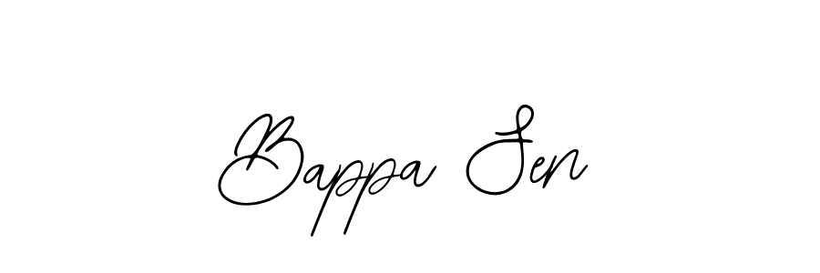 Similarly Bearetta-2O07w is the best handwritten signature design. Signature creator online .You can use it as an online autograph creator for name Bappa Sen. Bappa Sen signature style 12 images and pictures png