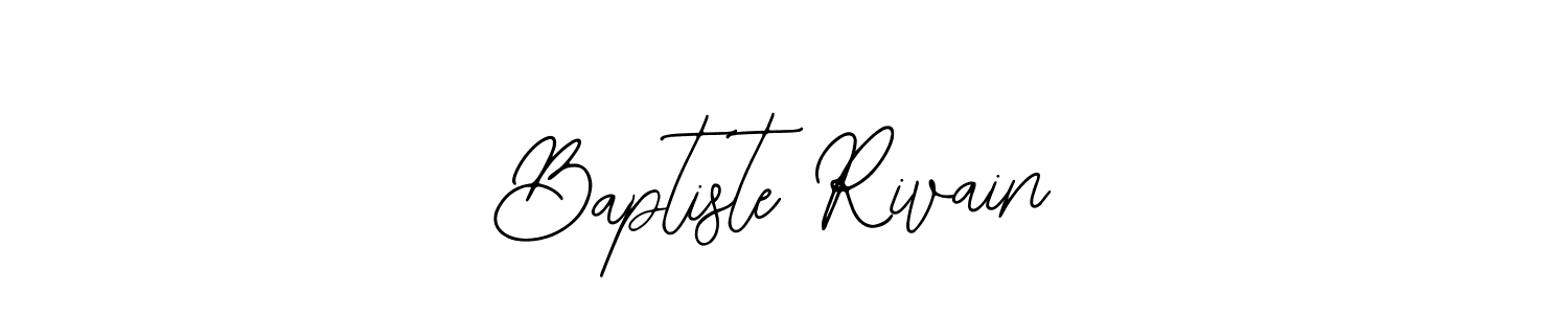 if you are searching for the best signature style for your name Baptiste Rivain. so please give up your signature search. here we have designed multiple signature styles  using Bearetta-2O07w. Baptiste Rivain signature style 12 images and pictures png