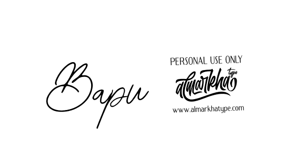 Design your own signature with our free online signature maker. With this signature software, you can create a handwritten (Bearetta-2O07w) signature for name Bapu 7. Bapu 7 signature style 12 images and pictures png