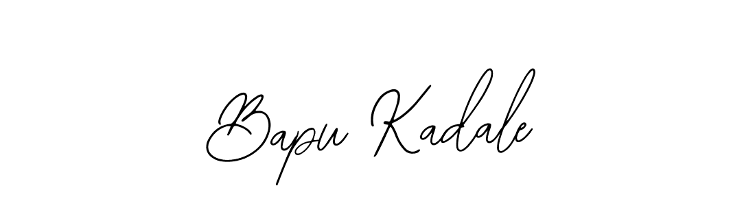 Use a signature maker to create a handwritten signature online. With this signature software, you can design (Bearetta-2O07w) your own signature for name Bapu Kadale. Bapu Kadale signature style 12 images and pictures png