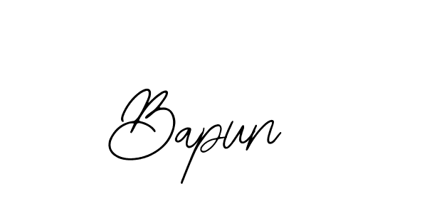 Use a signature maker to create a handwritten signature online. With this signature software, you can design (Bearetta-2O07w) your own signature for name Bapun . Bapun  signature style 12 images and pictures png