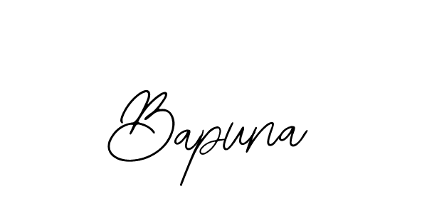 Also we have Bapuna name is the best signature style. Create professional handwritten signature collection using Bearetta-2O07w autograph style. Bapuna signature style 12 images and pictures png