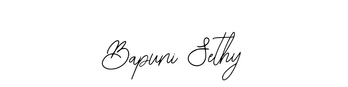 How to Draw Bapuni Sethy signature style? Bearetta-2O07w is a latest design signature styles for name Bapuni Sethy. Bapuni Sethy signature style 12 images and pictures png