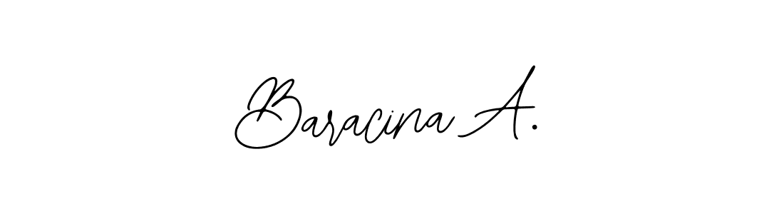 How to make Baracina A. signature? Bearetta-2O07w is a professional autograph style. Create handwritten signature for Baracina A. name. Baracina A. signature style 12 images and pictures png