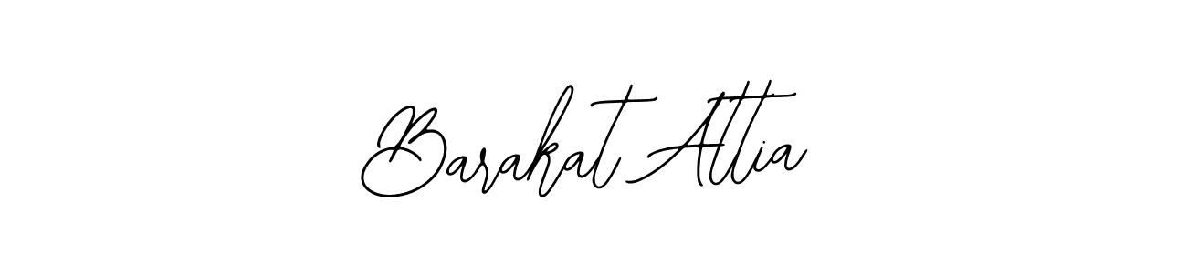 Make a beautiful signature design for name Barakat Attia. With this signature (Bearetta-2O07w) style, you can create a handwritten signature for free. Barakat Attia signature style 12 images and pictures png