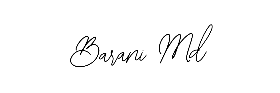 Similarly Bearetta-2O07w is the best handwritten signature design. Signature creator online .You can use it as an online autograph creator for name Barani Md. Barani Md signature style 12 images and pictures png