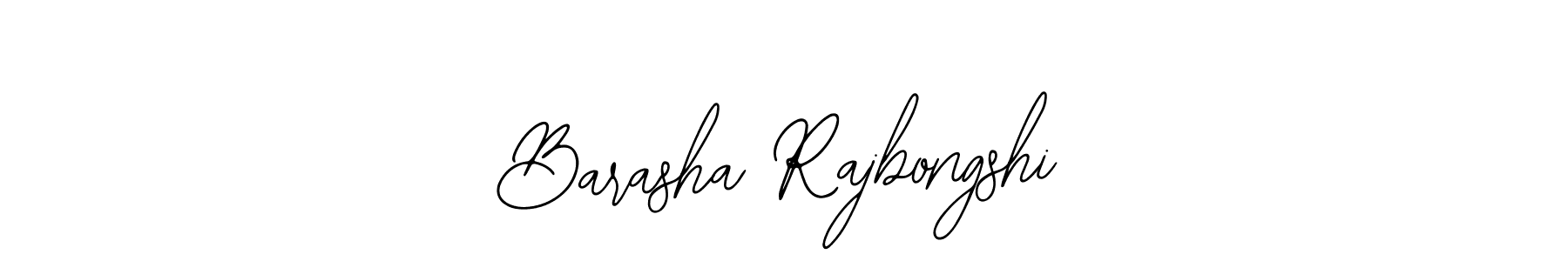 How to make Barasha Rajbongshi name signature. Use Bearetta-2O07w style for creating short signs online. This is the latest handwritten sign. Barasha Rajbongshi signature style 12 images and pictures png