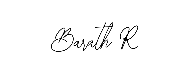 Make a beautiful signature design for name Barath R. With this signature (Bearetta-2O07w) style, you can create a handwritten signature for free. Barath R signature style 12 images and pictures png