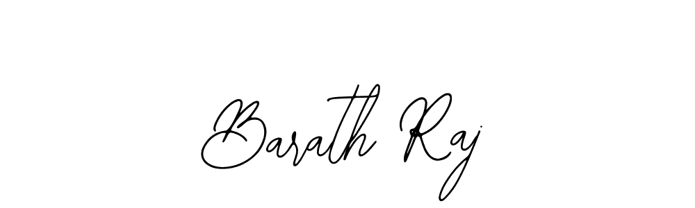 Use a signature maker to create a handwritten signature online. With this signature software, you can design (Bearetta-2O07w) your own signature for name Barath Raj. Barath Raj signature style 12 images and pictures png