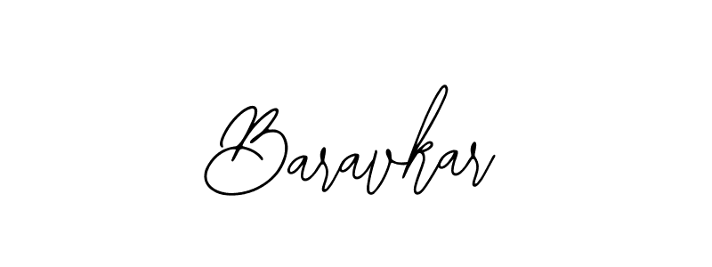 How to make Baravkar signature? Bearetta-2O07w is a professional autograph style. Create handwritten signature for Baravkar name. Baravkar signature style 12 images and pictures png