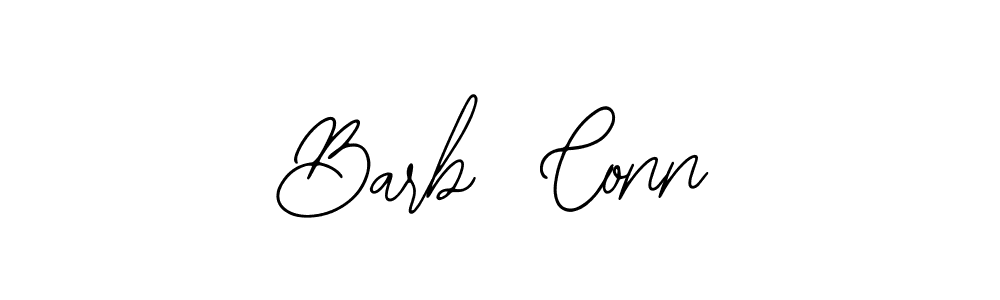 Design your own signature with our free online signature maker. With this signature software, you can create a handwritten (Bearetta-2O07w) signature for name Barb  Conn. Barb  Conn signature style 12 images and pictures png