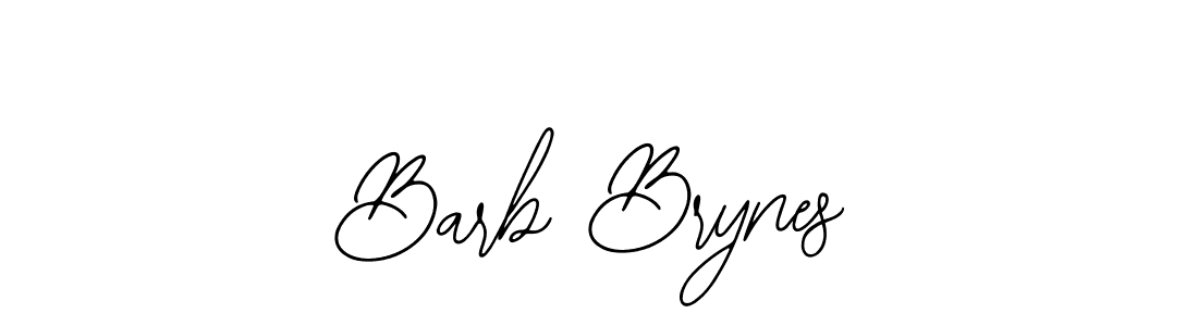 Barb Brynes stylish signature style. Best Handwritten Sign (Bearetta-2O07w) for my name. Handwritten Signature Collection Ideas for my name Barb Brynes. Barb Brynes signature style 12 images and pictures png