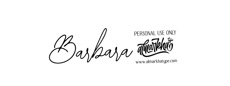 Use a signature maker to create a handwritten signature online. With this signature software, you can design (Bearetta-2O07w) your own signature for name Barbara!. Barbara! signature style 12 images and pictures png