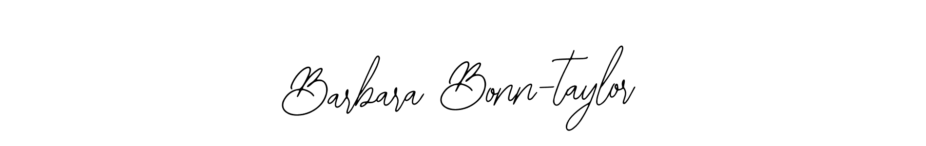 The best way (Bearetta-2O07w) to make a short signature is to pick only two or three words in your name. The name Barbara Bonn-taylor include a total of six letters. For converting this name. Barbara Bonn-taylor signature style 12 images and pictures png