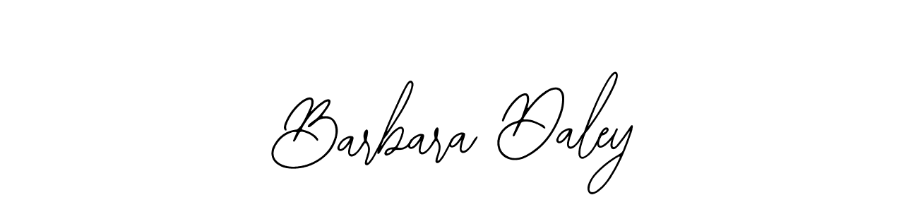You should practise on your own different ways (Bearetta-2O07w) to write your name (Barbara Daley) in signature. don't let someone else do it for you. Barbara Daley signature style 12 images and pictures png