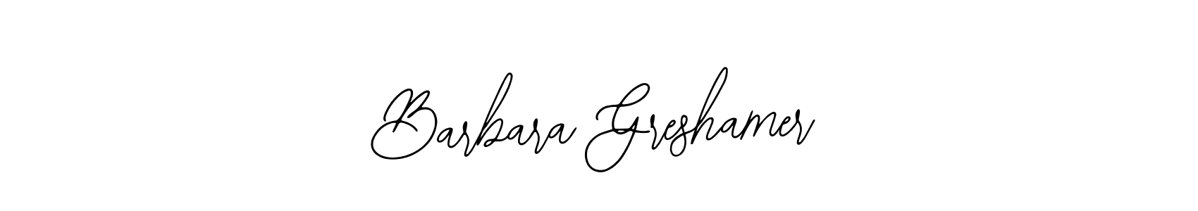 Make a beautiful signature design for name Barbara Greshamer. Use this online signature maker to create a handwritten signature for free. Barbara Greshamer signature style 12 images and pictures png