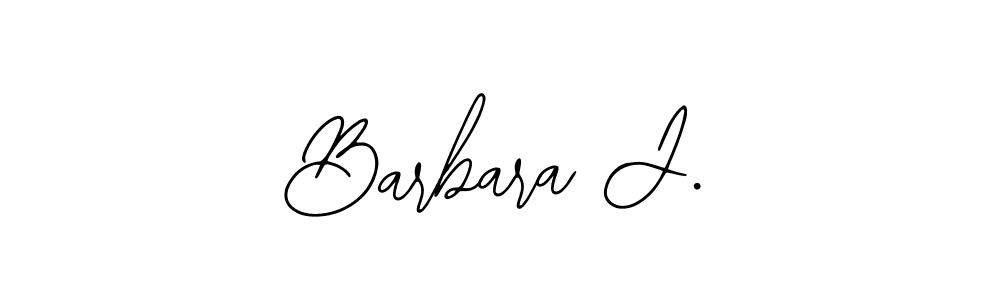 How to make Barbara J. signature? Bearetta-2O07w is a professional autograph style. Create handwritten signature for Barbara J. name. Barbara J. signature style 12 images and pictures png