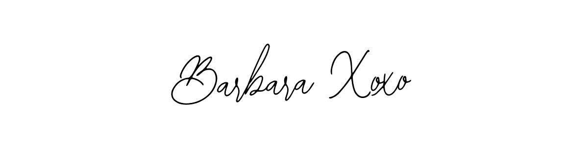 How to make Barbara Xoxo name signature. Use Bearetta-2O07w style for creating short signs online. This is the latest handwritten sign. Barbara Xoxo signature style 12 images and pictures png