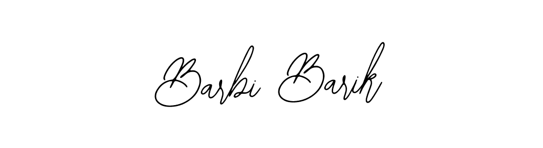 How to make Barbi Barik signature? Bearetta-2O07w is a professional autograph style. Create handwritten signature for Barbi Barik name. Barbi Barik signature style 12 images and pictures png