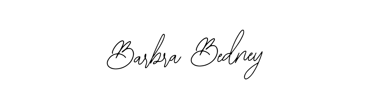 The best way (Bearetta-2O07w) to make a short signature is to pick only two or three words in your name. The name Barbra Bedney include a total of six letters. For converting this name. Barbra Bedney signature style 12 images and pictures png