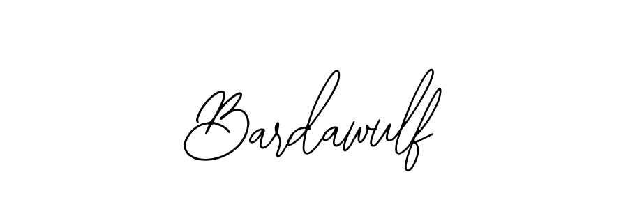 How to Draw Bardawulf signature style? Bearetta-2O07w is a latest design signature styles for name Bardawulf. Bardawulf signature style 12 images and pictures png