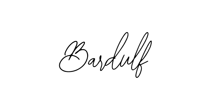 Design your own signature with our free online signature maker. With this signature software, you can create a handwritten (Bearetta-2O07w) signature for name Bardulf. Bardulf signature style 12 images and pictures png
