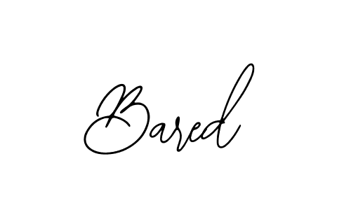 Create a beautiful signature design for name Bared. With this signature (Bearetta-2O07w) fonts, you can make a handwritten signature for free. Bared signature style 12 images and pictures png