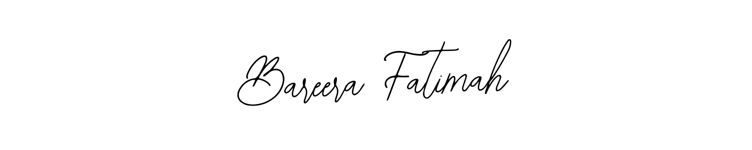 Bareera Fatimah stylish signature style. Best Handwritten Sign (Bearetta-2O07w) for my name. Handwritten Signature Collection Ideas for my name Bareera Fatimah. Bareera Fatimah signature style 12 images and pictures png