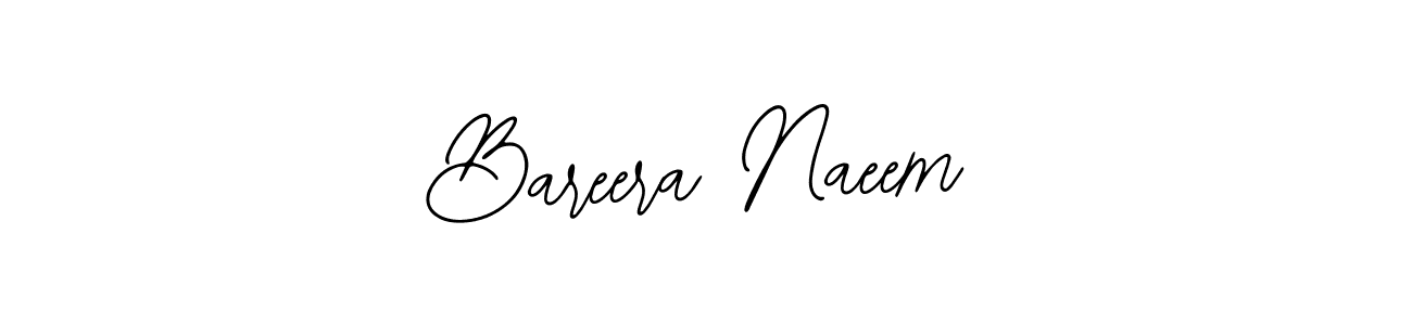 Design your own signature with our free online signature maker. With this signature software, you can create a handwritten (Bearetta-2O07w) signature for name Bareera Naeem. Bareera Naeem signature style 12 images and pictures png