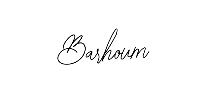 The best way (Bearetta-2O07w) to make a short signature is to pick only two or three words in your name. The name Barhoum include a total of six letters. For converting this name. Barhoum signature style 12 images and pictures png