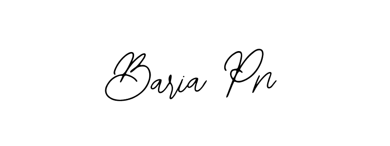 You should practise on your own different ways (Bearetta-2O07w) to write your name (Baria Pn) in signature. don't let someone else do it for you. Baria Pn signature style 12 images and pictures png