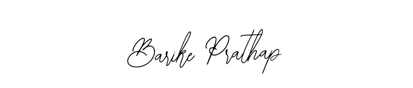 Make a beautiful signature design for name Barike Prathap. Use this online signature maker to create a handwritten signature for free. Barike Prathap signature style 12 images and pictures png