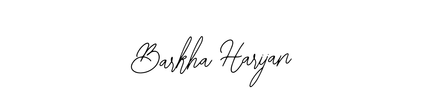 Create a beautiful signature design for name Barkha Harijan. With this signature (Bearetta-2O07w) fonts, you can make a handwritten signature for free. Barkha Harijan signature style 12 images and pictures png