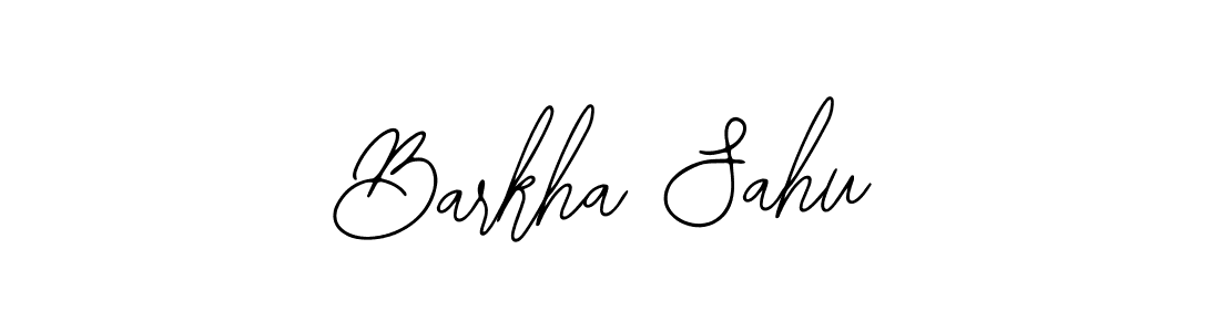 Use a signature maker to create a handwritten signature online. With this signature software, you can design (Bearetta-2O07w) your own signature for name Barkha Sahu. Barkha Sahu signature style 12 images and pictures png