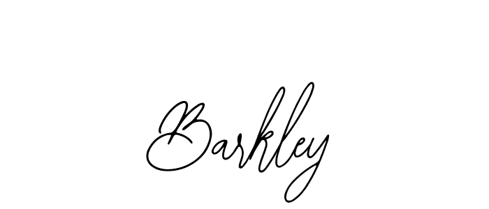 Use a signature maker to create a handwritten signature online. With this signature software, you can design (Bearetta-2O07w) your own signature for name Barkley. Barkley signature style 12 images and pictures png