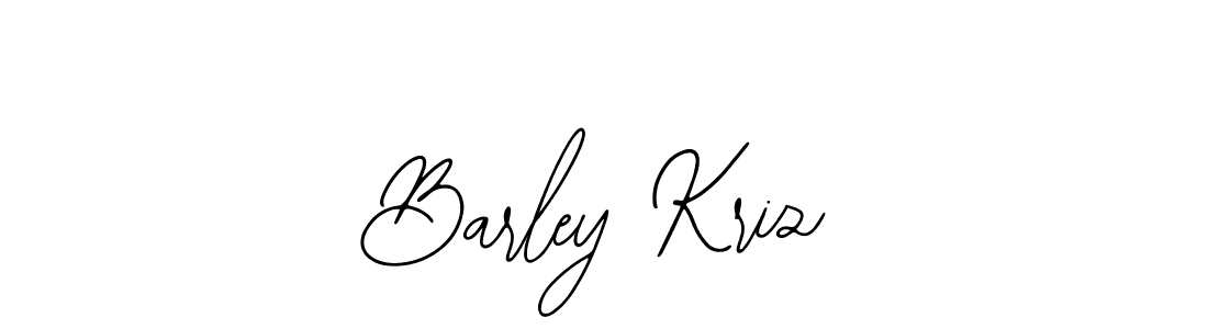 How to make Barley Kriz signature? Bearetta-2O07w is a professional autograph style. Create handwritten signature for Barley Kriz name. Barley Kriz signature style 12 images and pictures png
