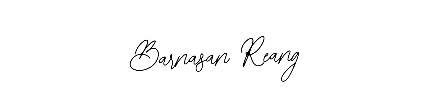 It looks lik you need a new signature style for name Barnasan Reang. Design unique handwritten (Bearetta-2O07w) signature with our free signature maker in just a few clicks. Barnasan Reang signature style 12 images and pictures png