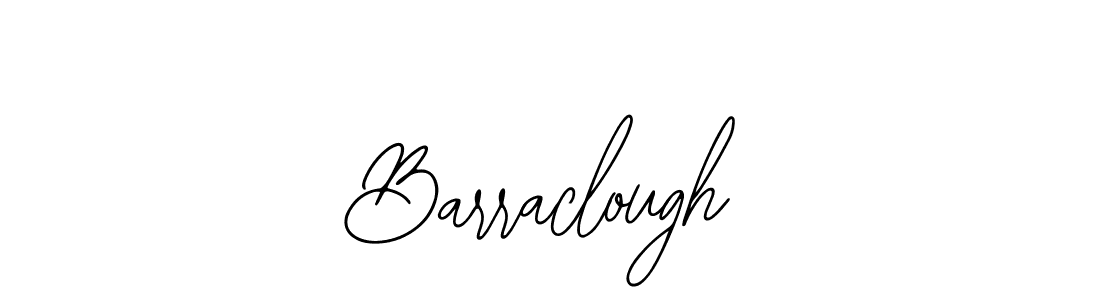 How to make Barraclough name signature. Use Bearetta-2O07w style for creating short signs online. This is the latest handwritten sign. Barraclough signature style 12 images and pictures png